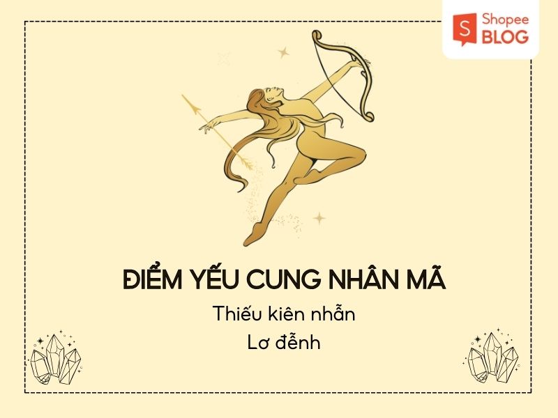 điểm yếu cung nhân mã