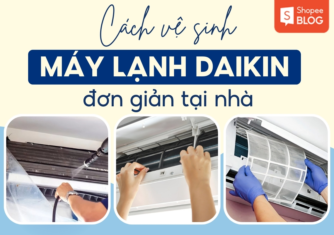 vệ sinh máy lạnh daikin