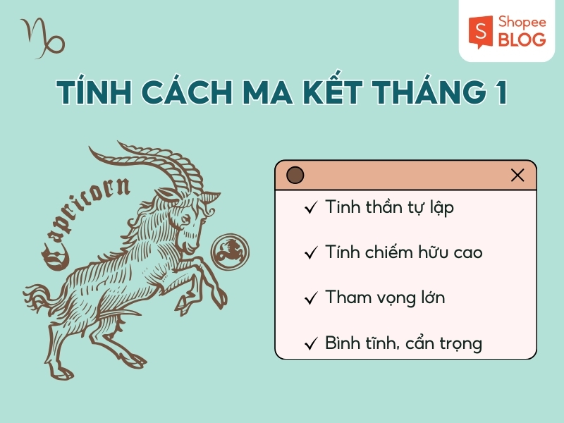 tính cách của Ma Kết 