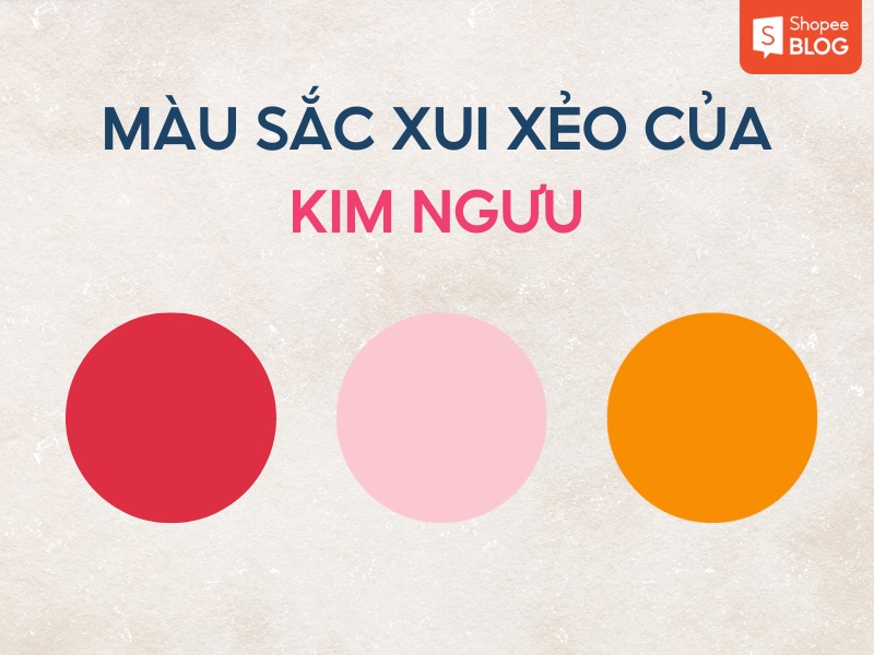 Màu xui xẻo của cung Kim Ngưu