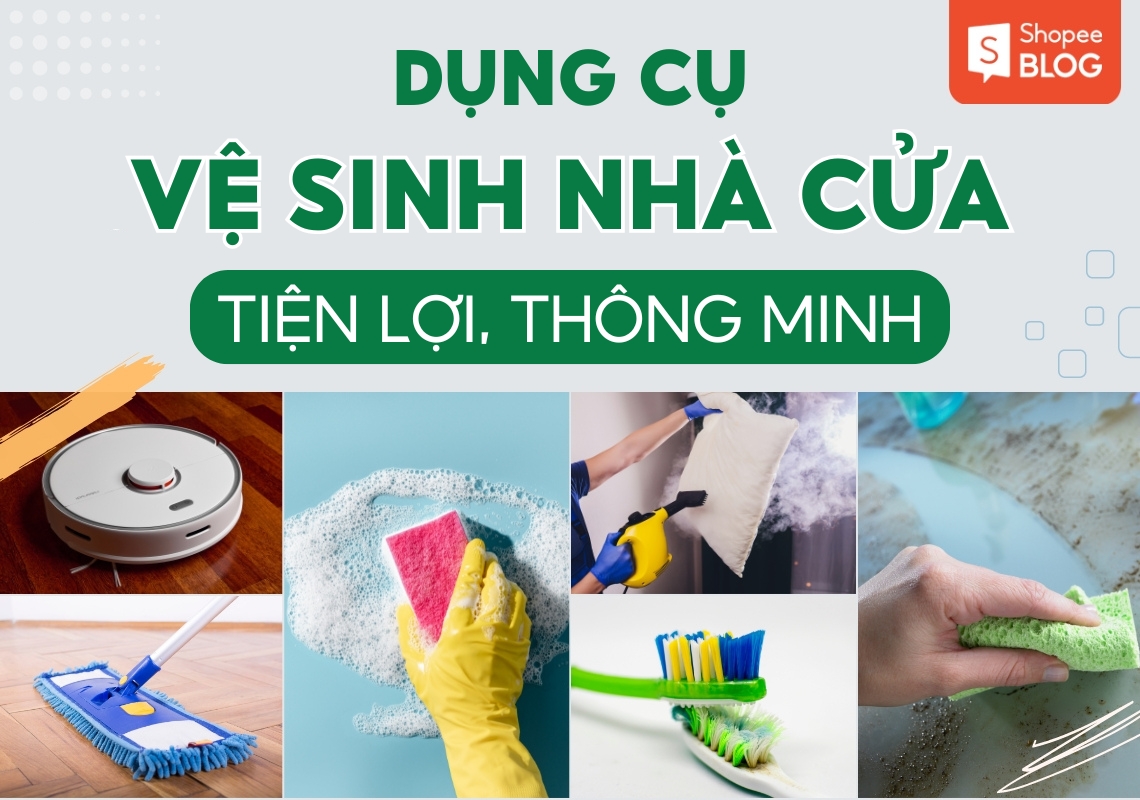 dụng cụ vệ sinh nhà cửa