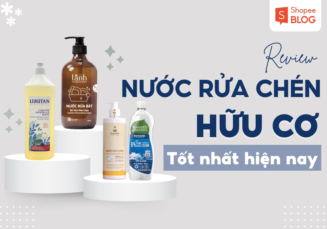 nước rửa chén hữu cơ