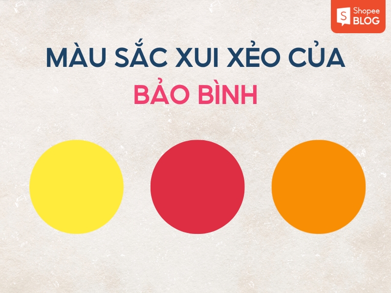 Màu xui xẻo của cung Bảo Bình