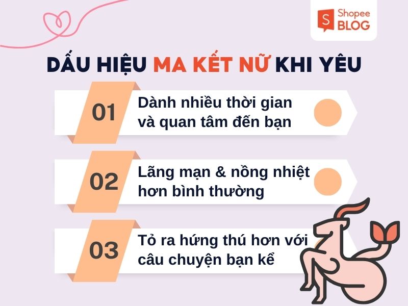 Dấu hiệu nhận biết Ma Kết nữ khi yêu