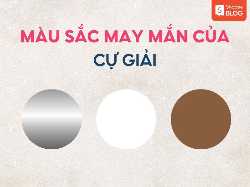 Màu may mắn của cung Cự Giải