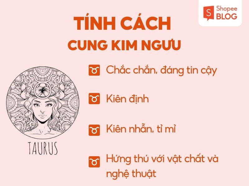 Tính cách Kim Ngưu 