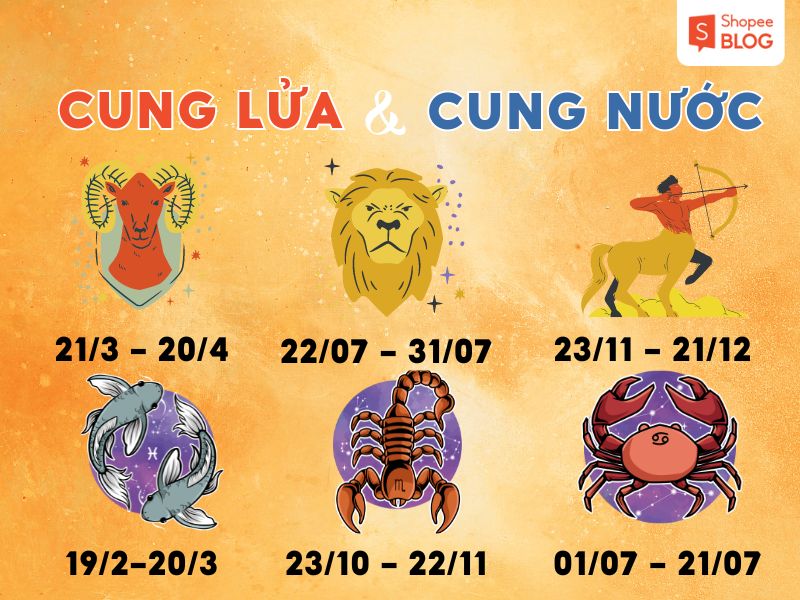 Cung lửa và cung nước 