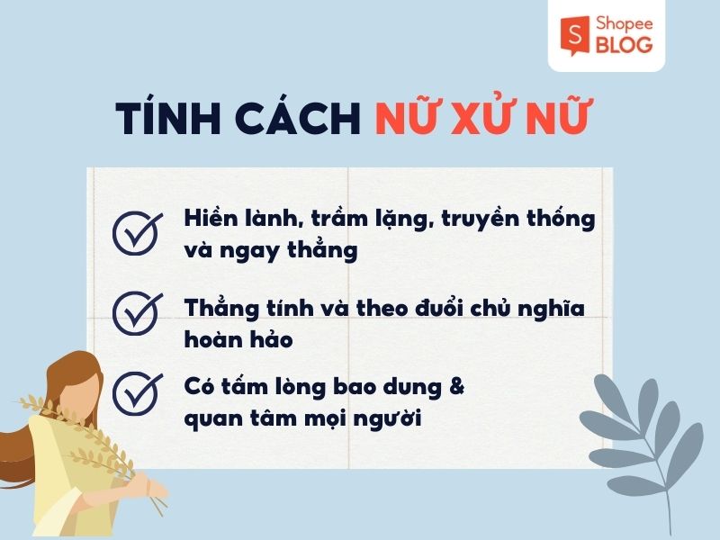 Tính cách cung Xử Nữ nữ