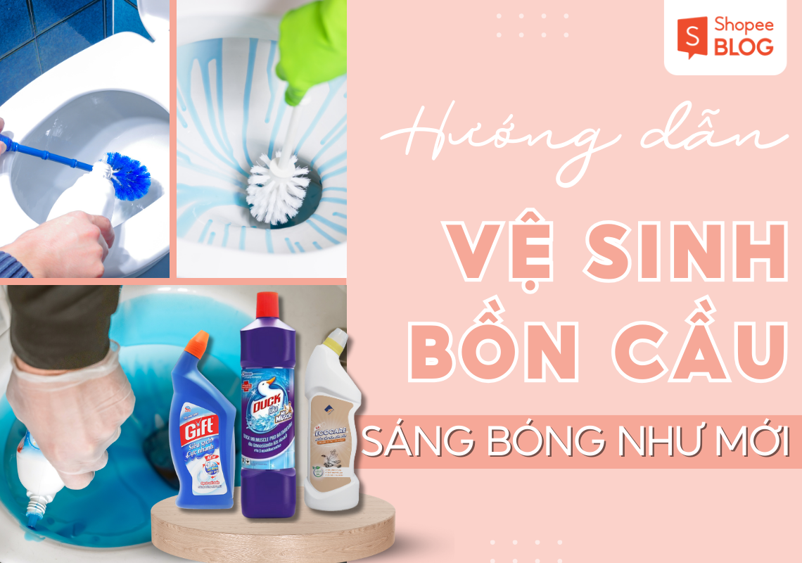 vệ sinh bồn cầu