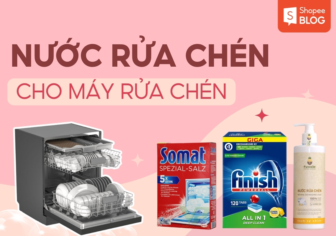 nước rửa chén cho máy rửa chén