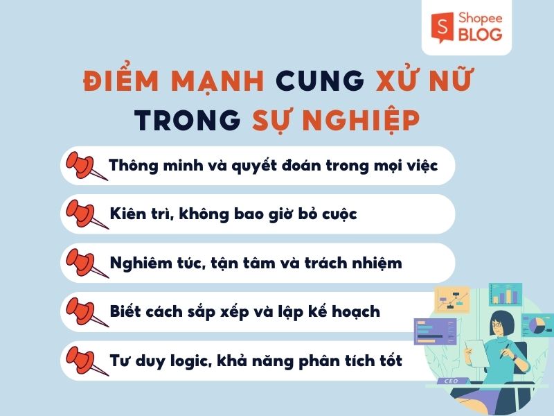 sự nghiệp Xử Nữ