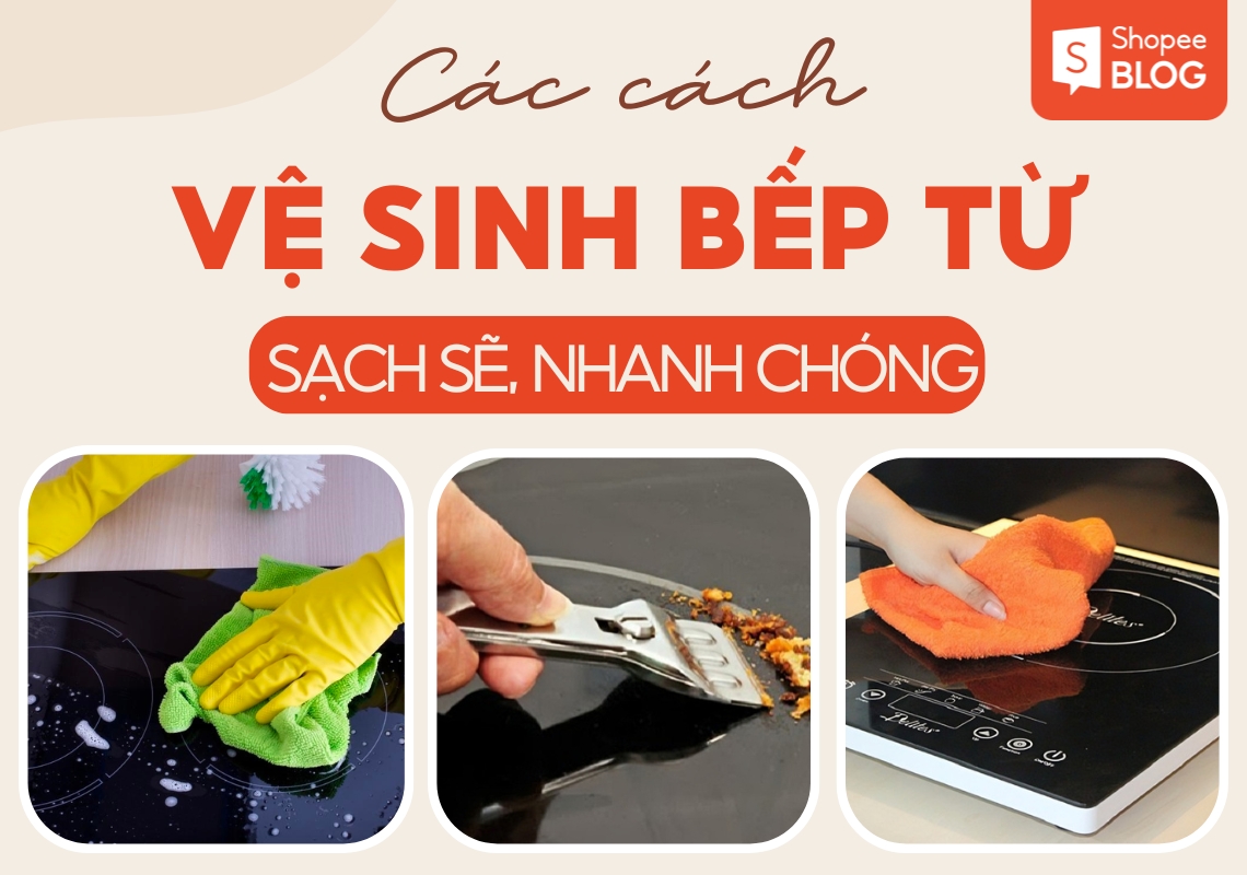 cách vệ sinh bếp từ