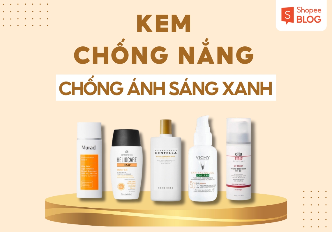 kem chống nắng chống ánh sáng xanh