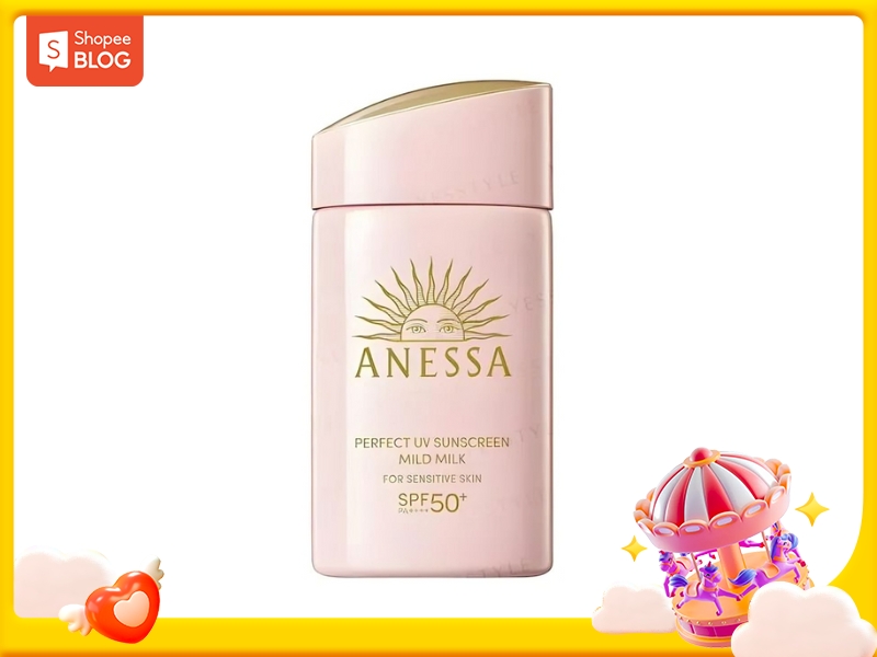 kem chống nắng Anessa Perfect UV Mild Milk 