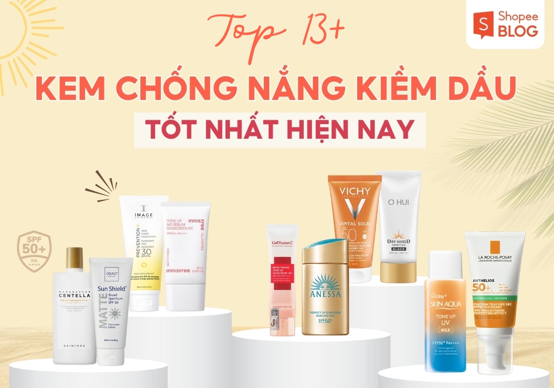 kem chống nắng kiềm dầu