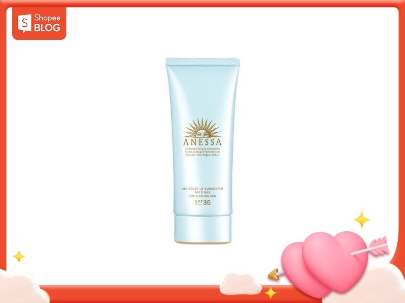 Chống nắng Anessa Moisture UV Sunscreen Mild Gel 