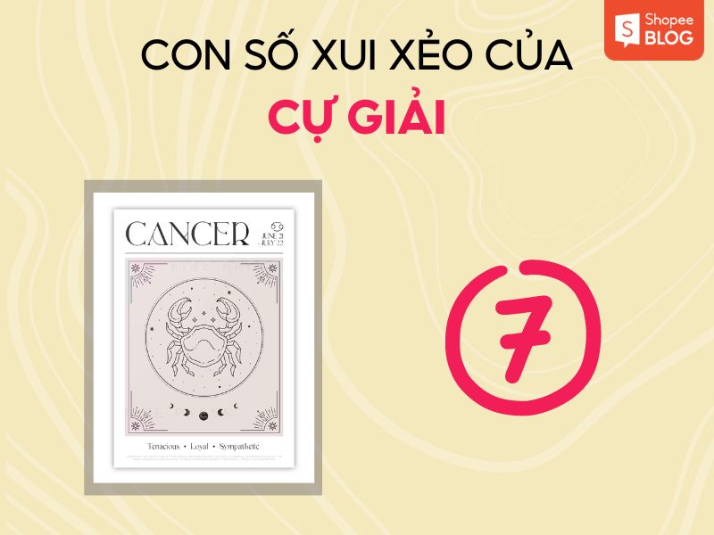 Con số xui xẻo của cung Cự Giải