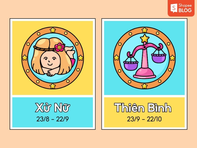 Thiên Bình và Xử Nữ