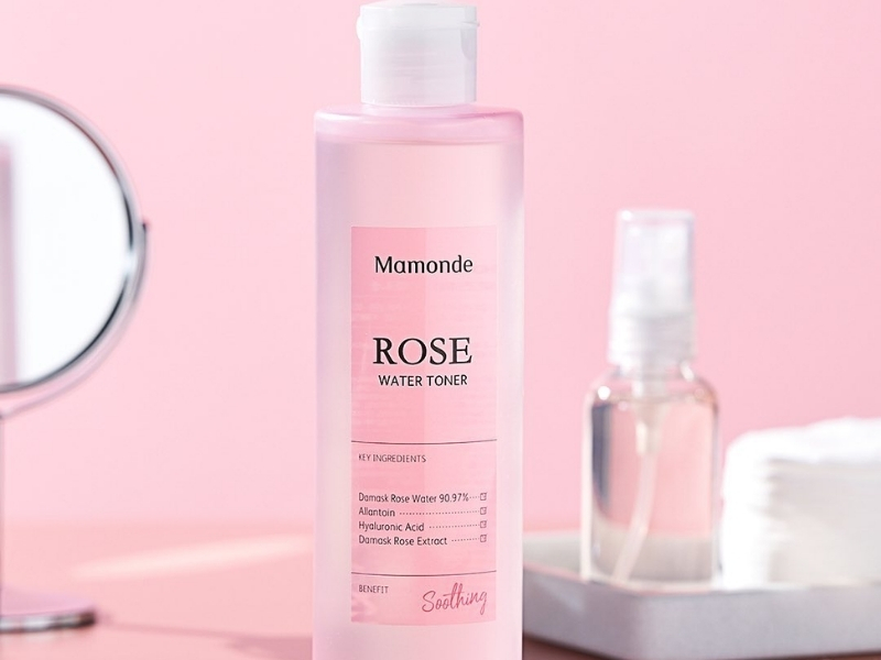 toner mamonde rose water  