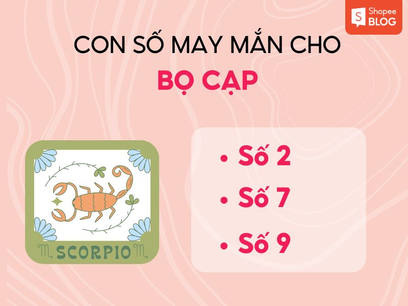 Cung Bọ Cạp Số May Mắn: Khám Phá Những Con Số Mang Lại Tài Lộc