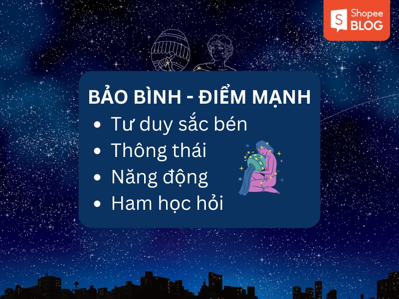 Điểm mạnh cung Bảo Bình