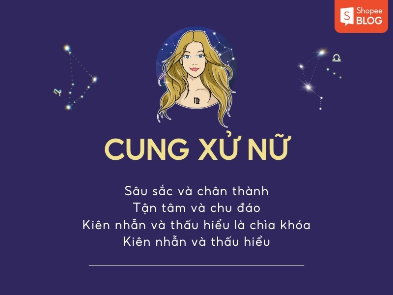 Tính cách của cung Xử Nữ