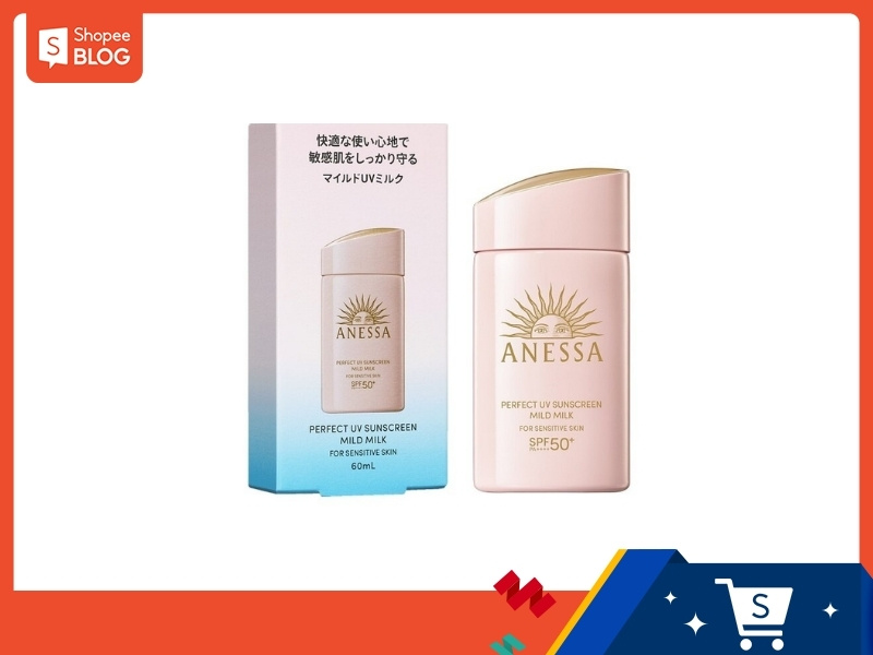 Anessa Perfect UV Sunscreen Mild Milk For Sensitive Skin