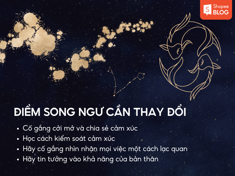 Những điểm Song Ngư cần thay đổi 