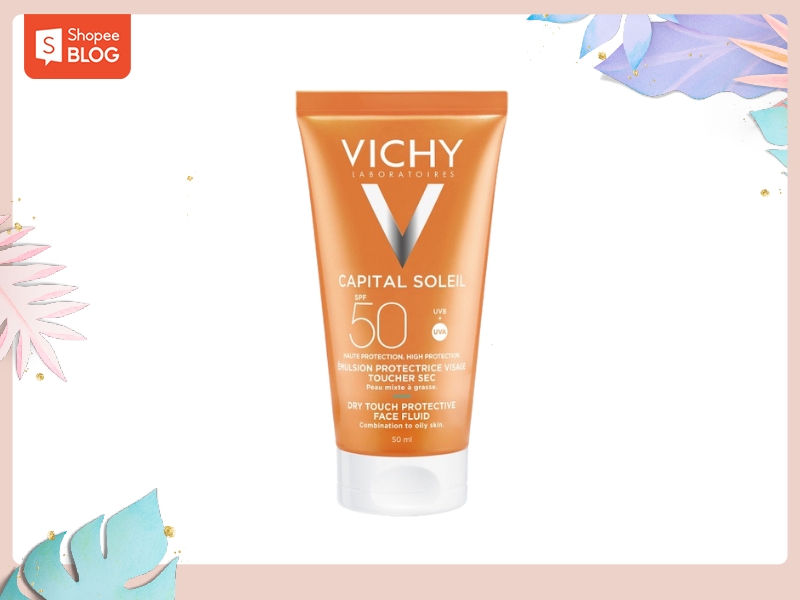 Kem chống nắng kiểm soát dầu Vichy Capital Soleil Dry Touch