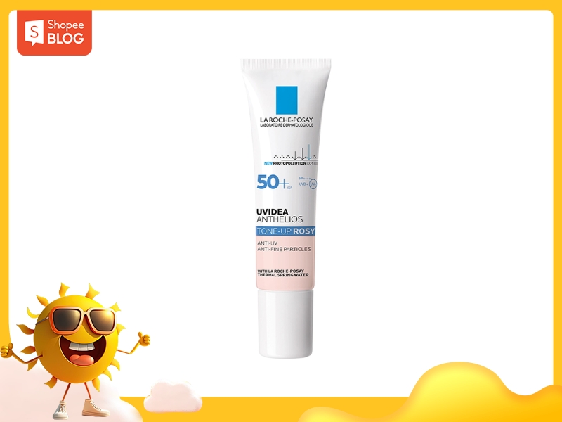 Kem chống nắng La Roche-Posay UVIDEA Anthelios Tone-Up Rosy SPF50+