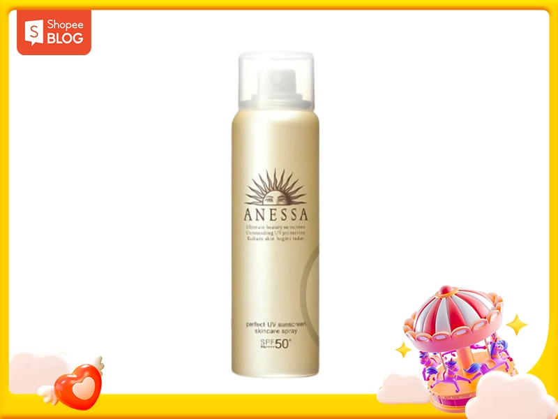 Xịt chống nắng Anessa Perfect UV Sunscreen Skincare Spray