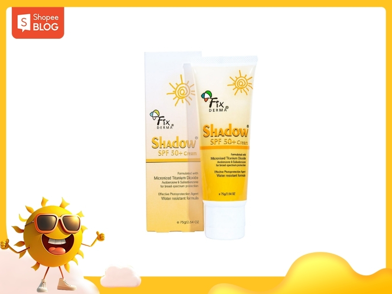 Kem chống nắng Fixderma Shadow SPF 50+ Cream