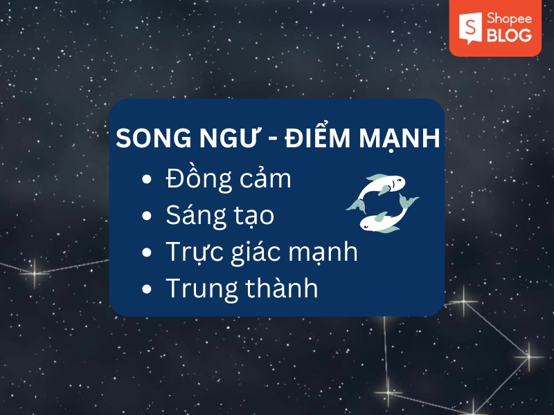 Điểm mạnh Song Ngư