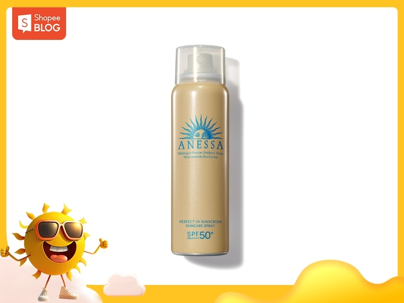 Kem chống nắng Anessa Perfect UV Sunscreen Skincare Spray SPF 50+ PA++++