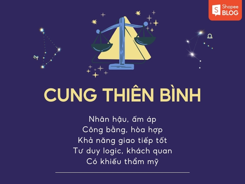 Tính cách của Thiên Bình