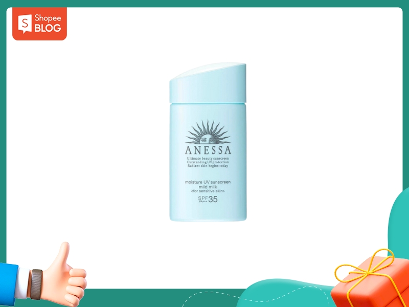 Sữa chống nắng Anessa Essence UV Sunscreen Mild Milk 