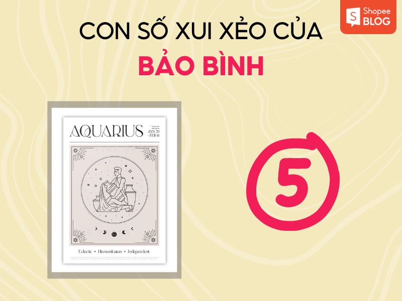 Con số xui xẻo của cung Bảo Bình