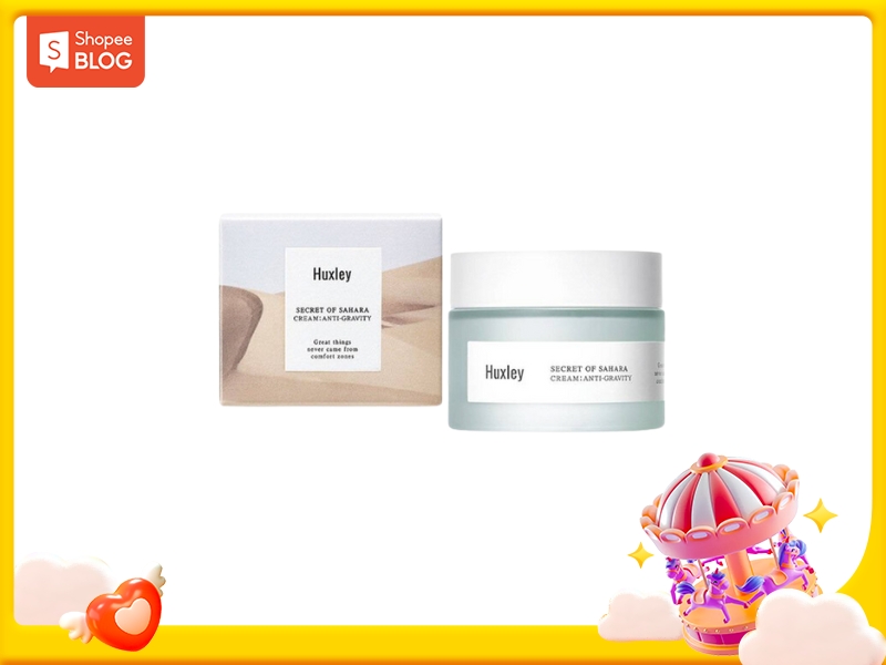 Kem chống lão hóa Hàn Quốc tốt nhất Huxley Secret Of Sahara Cream Anti-Gravity 