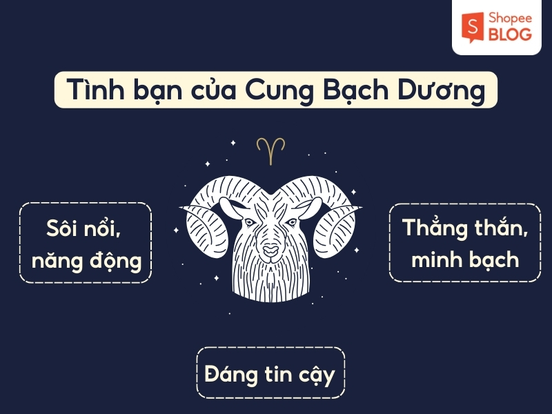 tình bạn cung bạch dương