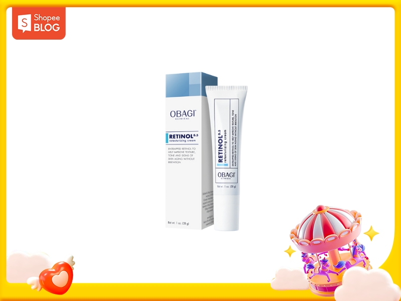 Kem chống lão hóa da tuổi 30 OBAGI CLINICAL Retinol 0.5 Retexturizing Cream