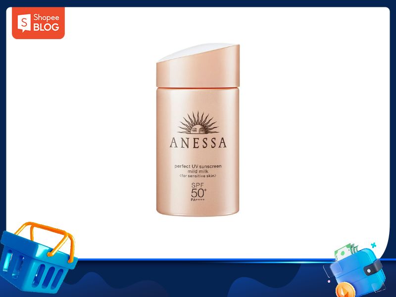 Sữa chống nắng Anessa Perfect UV Sunscreen Mild Milk 