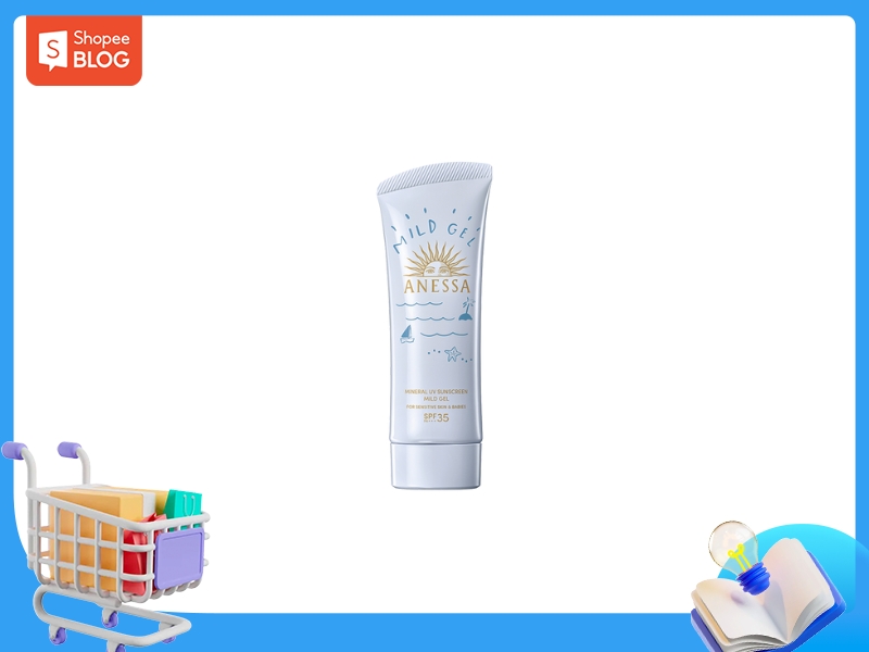 Gel chống nắng Anessa dịu nhẹ SPF 35