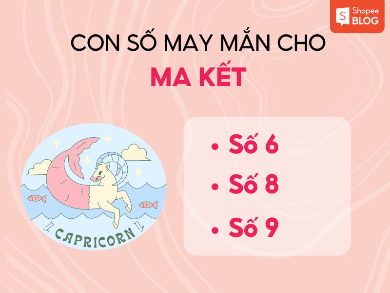 con số may mắn của Ma Kết