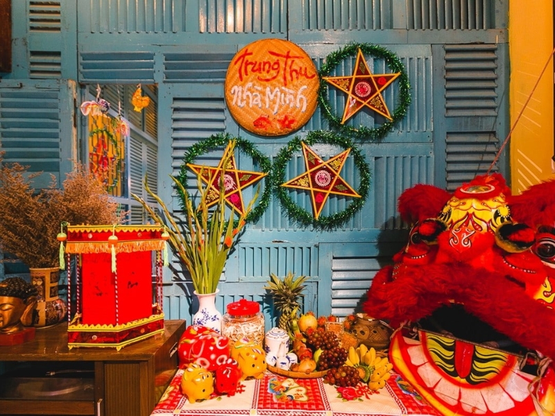 Trang trí mâm cỗ truyền thống