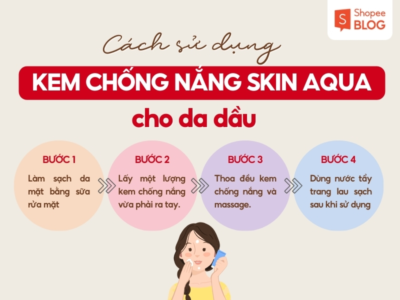 thoa kem chống nắng skin aqua