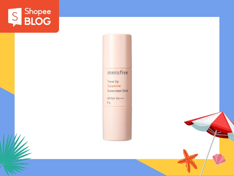 Innisfree dạng thỏi Tone Up Calamine Sunscreen Stick