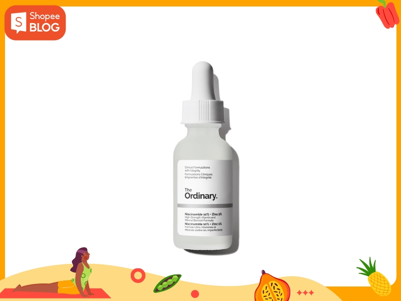 Serum The Ordinary Niacinamide 10% + Zinc 1%