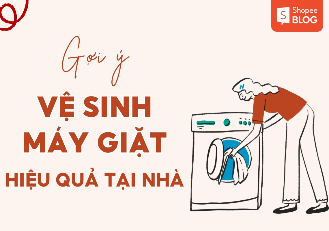 cách vệ sinh máy giặt