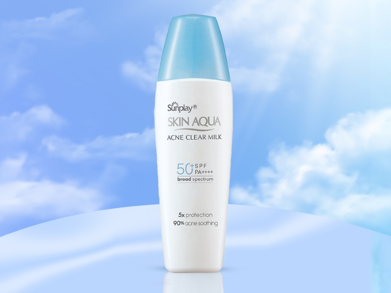 kem chống nắng Skin Aqua cho da dầu mụn