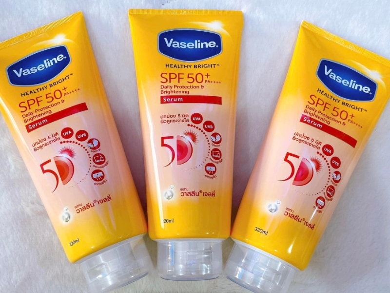 Kem chống nắng Vaseline Healthy Bright Daily Protection & Brightening